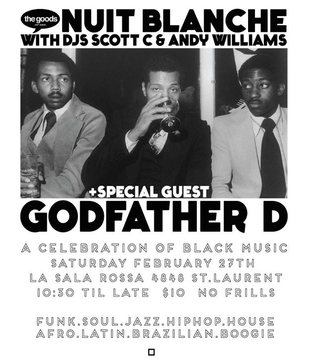 The GOODS Nuit Blanche with GODFATHER D