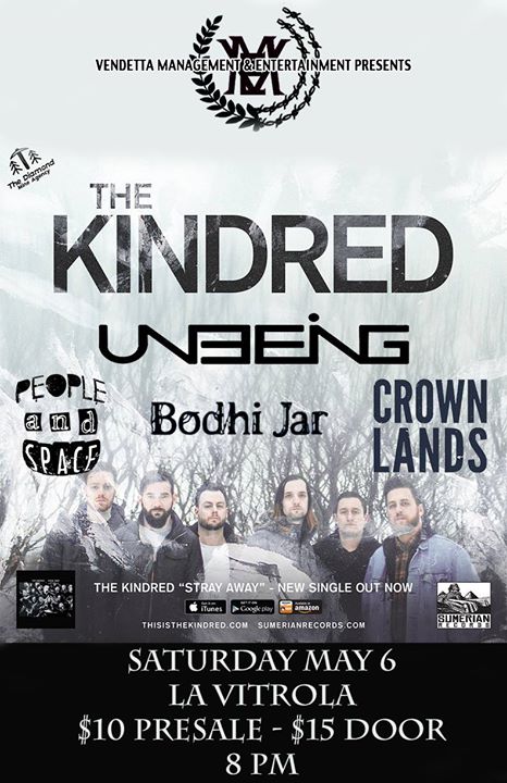 The Kindred / Unbeing / Crown Lands / Bodhi Jar / People & Space