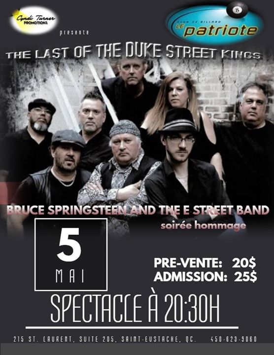 The Last of the Duke Street Kings (hommage à Bruce Springsteen)