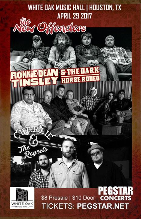 The New Offenders, Ronnie Dean Tinsley & The Dark Horse Rodeo, C