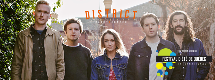 The PAPER KITES au District Saint-Joseph