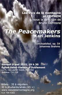 The Peacemakers de Karl Jenkins