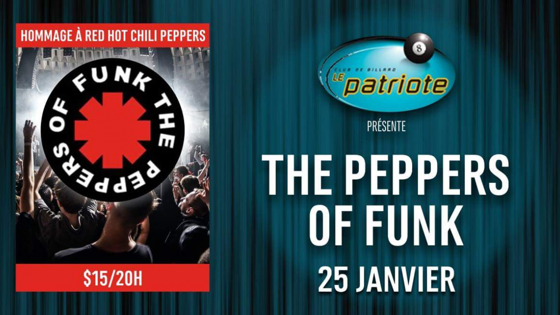 THE PEPPERS OF FUNK VOUS OFFRE UN HOMMAGE A RED HOT CHILI PEPPER: THE PEPPERS OF FUNK VOUS OFFRE UN HOMMAGE A RED HOT CHILI PEPPER