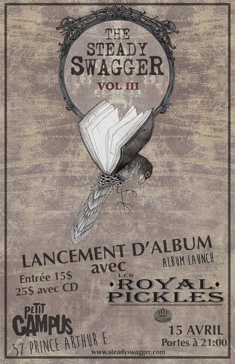 The Steady Swagger - CD Launch - Lancement d'Album