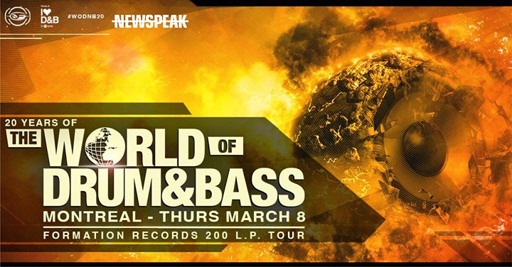 The World of DnB 20 Years Tour w/ Drumsound & Bassline Smith + More