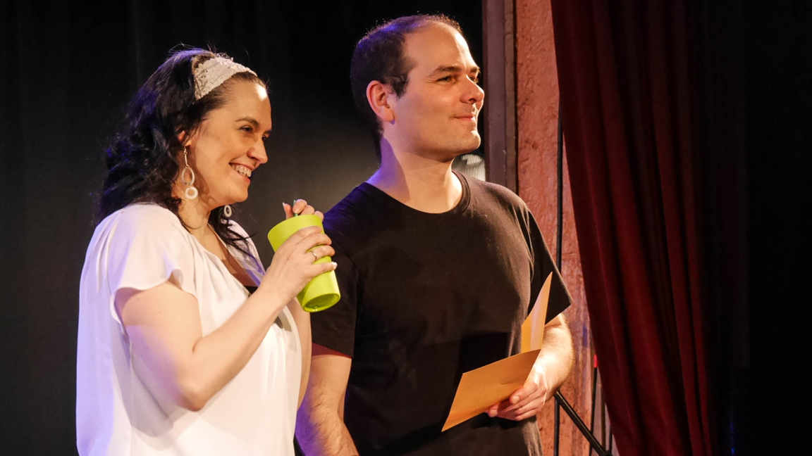 Théâtre tout court en série / Absolu Théâtre: Serge Mandeville et Véronick Raymond