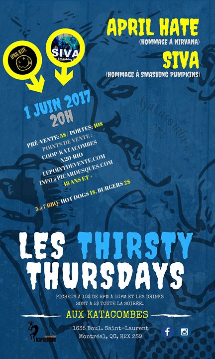 Thirsty Thursdays: April hate + SIVA