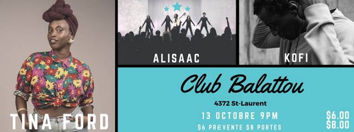 Tina Ford x Alisaac x Kofi