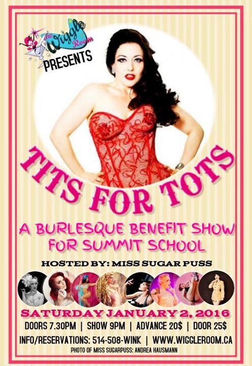 Tits For Tots: A Burlesque Benefit Show For Summit School