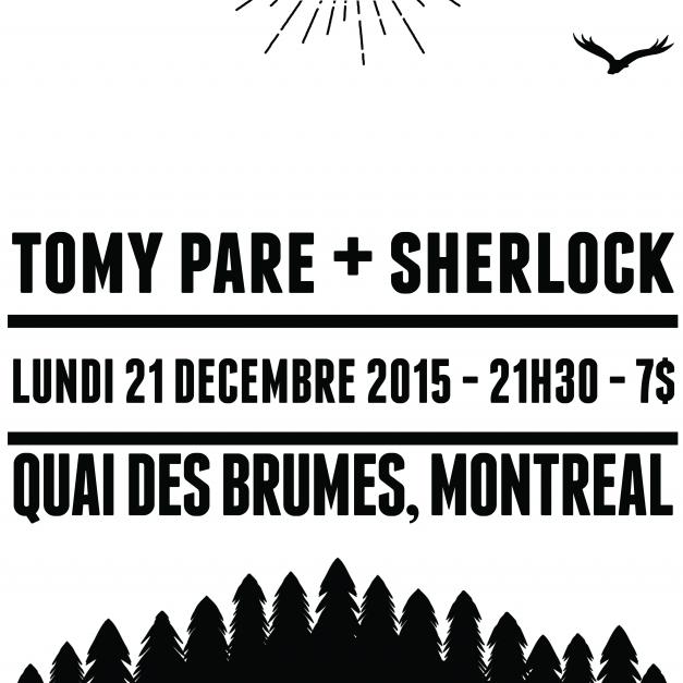 Tomy Paré et Sherlock