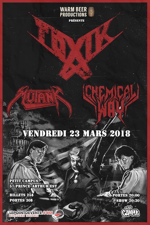 TOXIK (NYC) w/ Mutank & Chemical Way