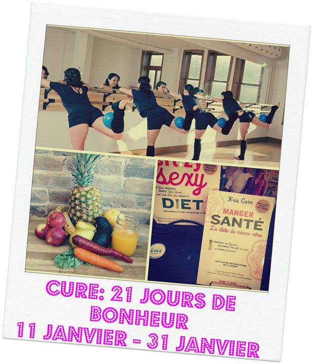 TRÈS DETOX cure hivernal, 21 jours/ TRÈS 21 DAY WINTER DETOX