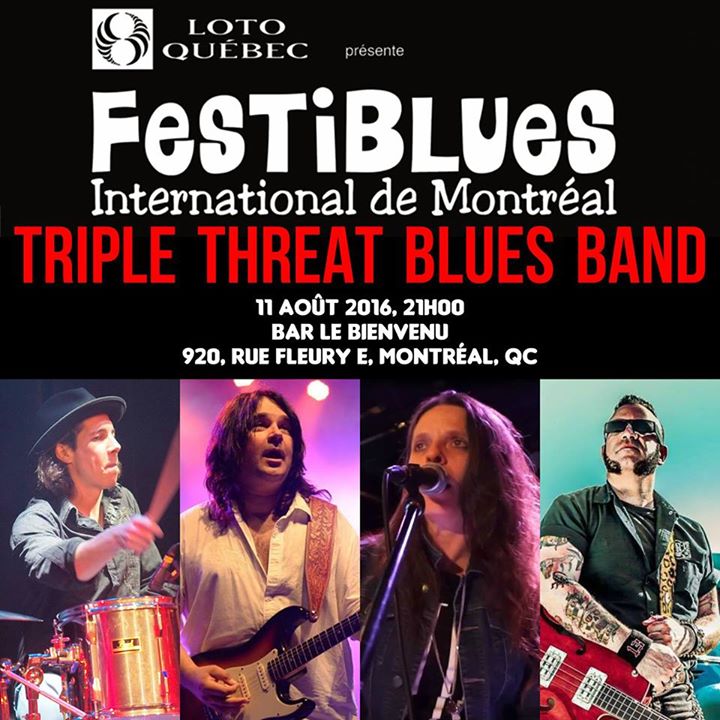 Triple Threat - FestiBlues International de Montréal
