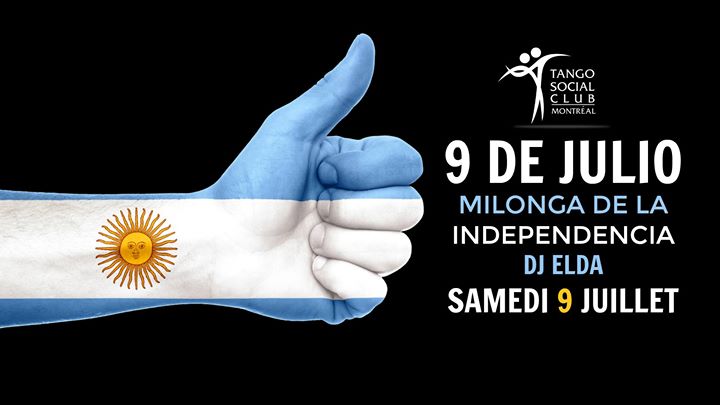 TSC milonga de la independencia! • 9 de julio • DJ Eldita