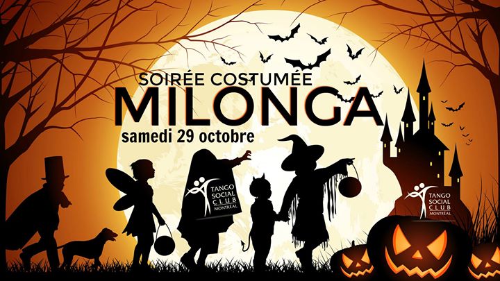 TSC milonga • sam 29 oct • Halloween soirée costumée • DJ Cenker