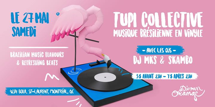 Tupi Collective PARTY - 100% Brazilian music in vinyl