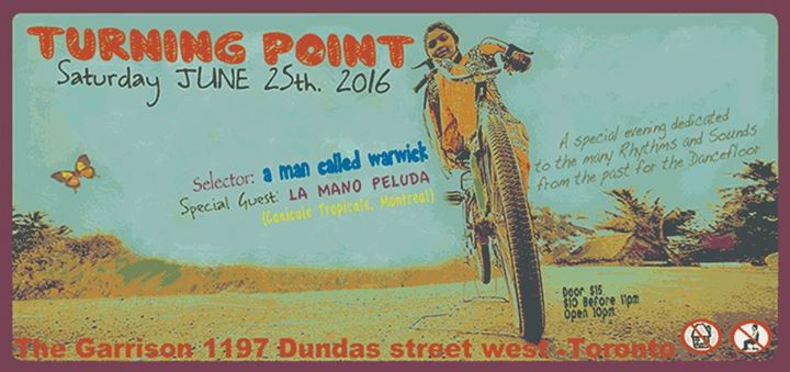 Turning POINT - Tropical Dancefloor Summer Sessions w/ special guest: La Mano Peluda (Canicule Tropicale, Montreal)