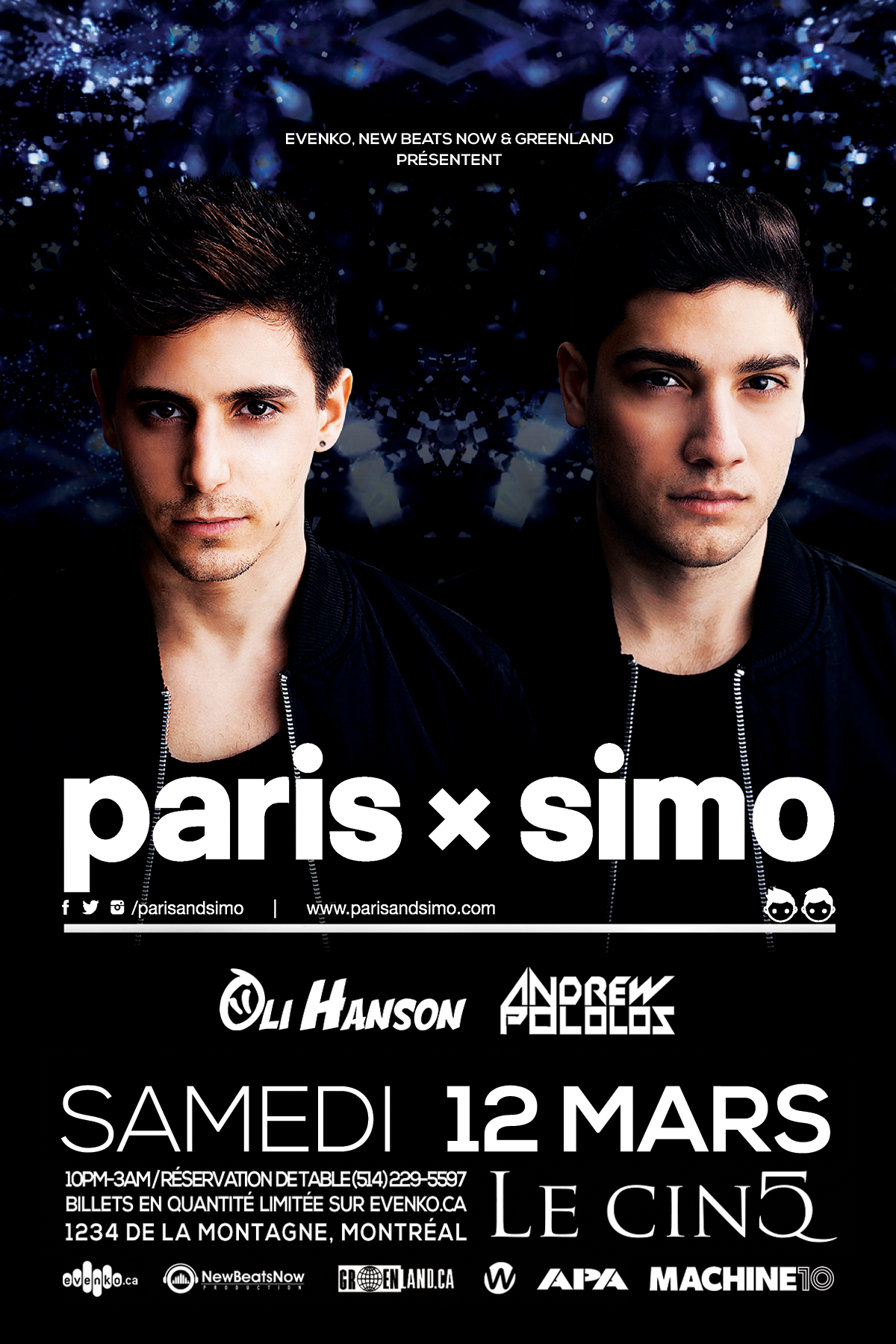 TWO FRIENDS - Road to Escapade 2016 - Friday June 10 (F1 Weekend)