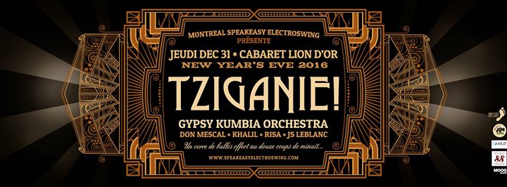 TZIGANIE NYE 2016 - GYPSY KUMBIA ORCHESTRA