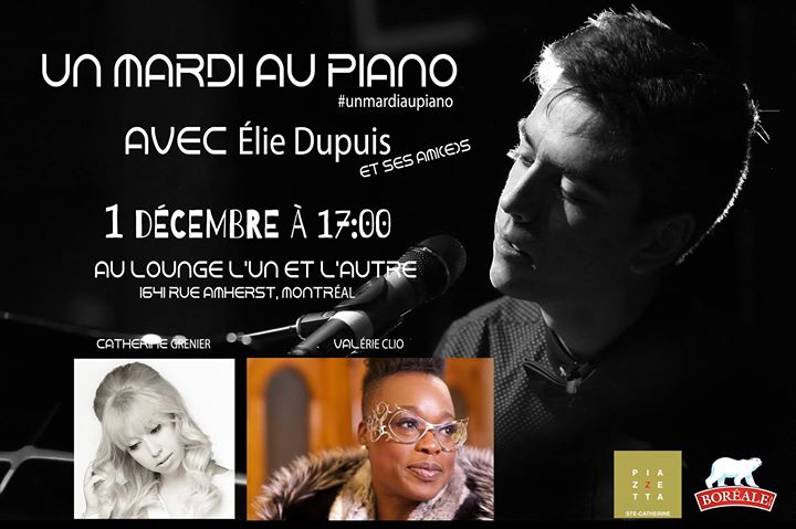 Un mardi au piano avec Élie Dupuis et ses ami(e)s