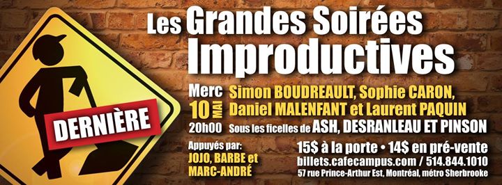 Une dernière fois: les Improductifs