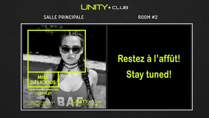 UNITY ★ 01.07.2016