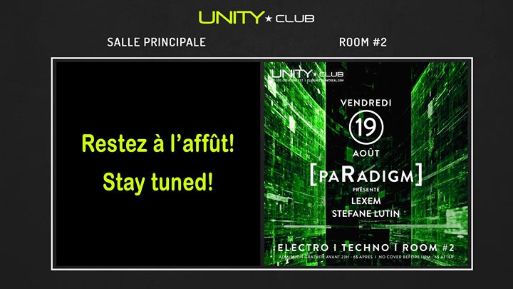 UNITY ★ 19.08.2016