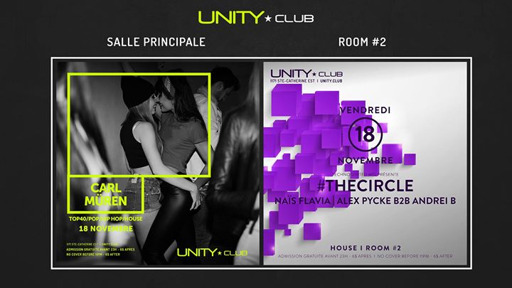 UNITY ★ Carl Müren + #TheCircle (NaïsFlavia/AlexPycke/AndreiB)