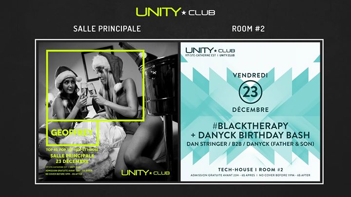 UNITY ★ Geoffrey + #BlackTherapy (Dan Stringer/Danyck)