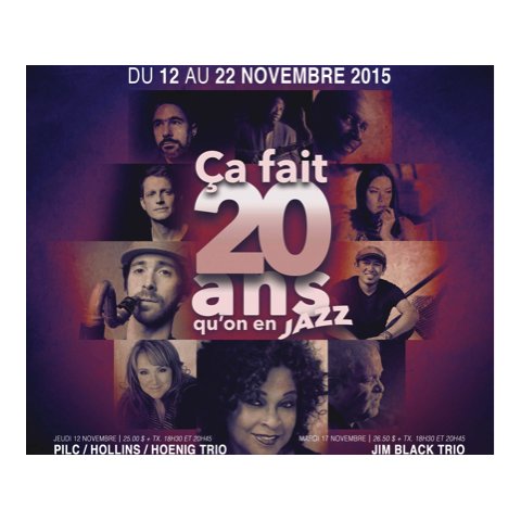 Upstairs' 20 year anniversary:November 12 to 22