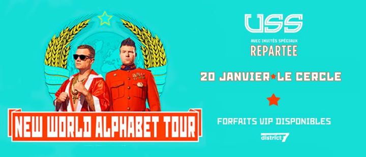 USS (invité Repartee) // Vendredi 20 janvier 2017 // Le Cercle