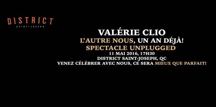 VALERIE CLIO - UNPLUGGED
