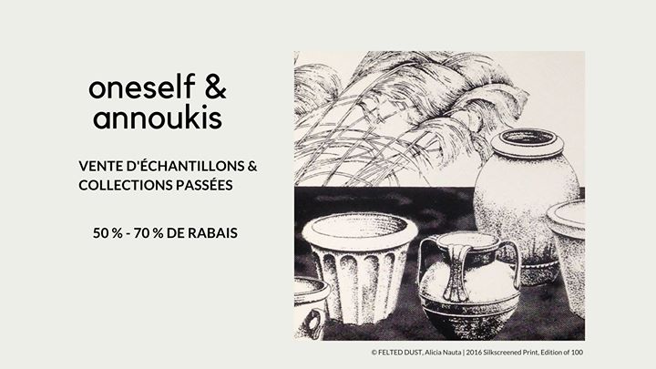 Vente d'échantillons - Sample Sale