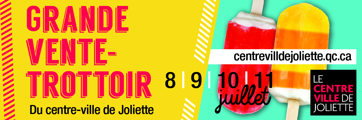 Vente-trottoir centre-ville de Joliette