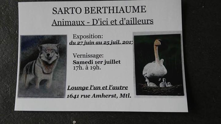 Vernissage de Sarto Berthiaume