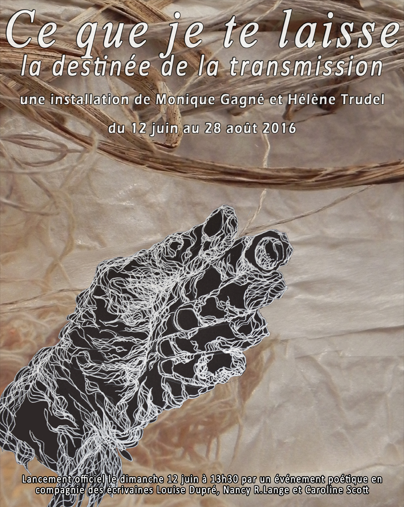 Vernissage exposition 'Ce que je te laisse : la destinée de la transmission'