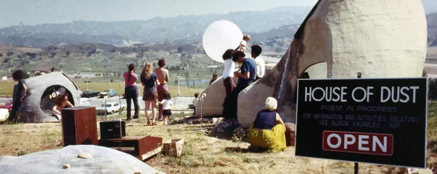 Vernissage House of Dust d'Alison Knowles