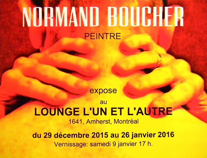 Vernissage Normand Boucher
