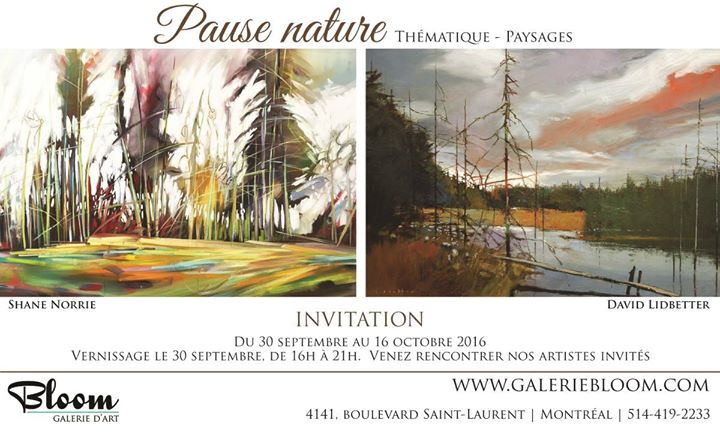 Vernissage "Pause nature"