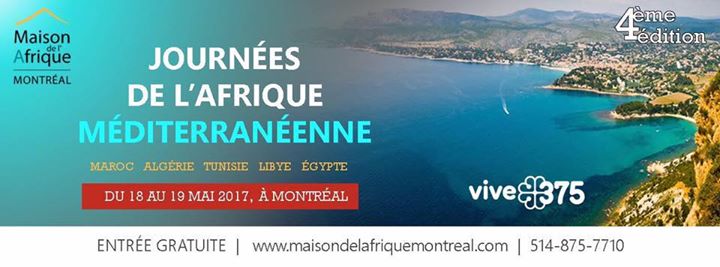 Vernissage + Raconter l'Afrique méditerranéenne à Montréal