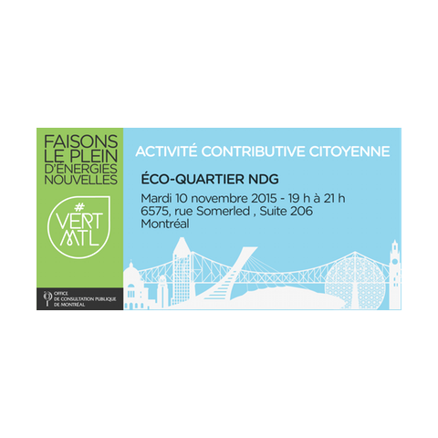VertMtl - Éco-quartier NDG