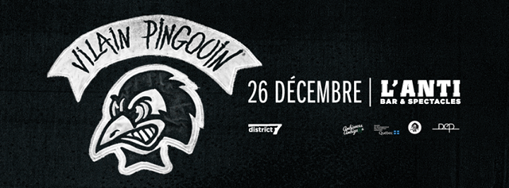 Vilain Pingouin • Jerome Casabon // Lundi 26 décembre 2016 // L'Anti