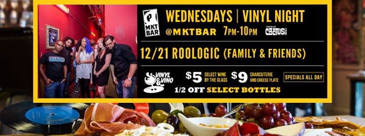 Vinyl Night w/ Guest DJs Roologic Family & Friends Holiday Hang