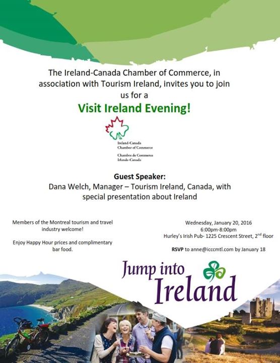 Visit Ireland Evening
