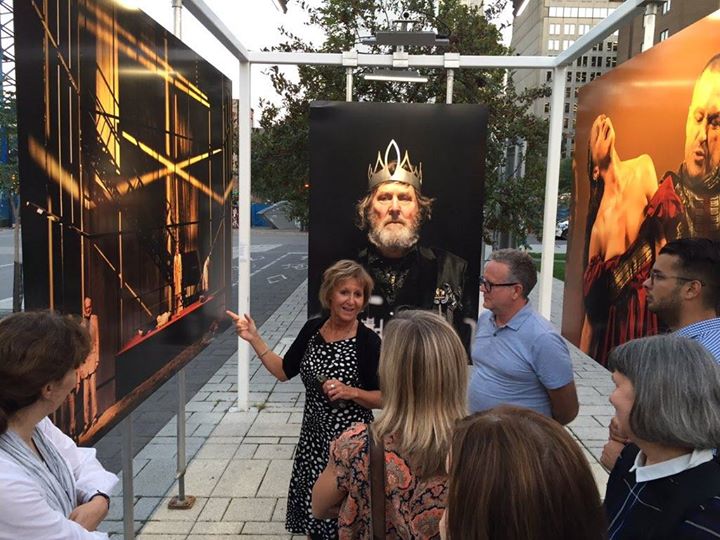 Visite en compagnie de Lorraine Pintal et Yves Renaud