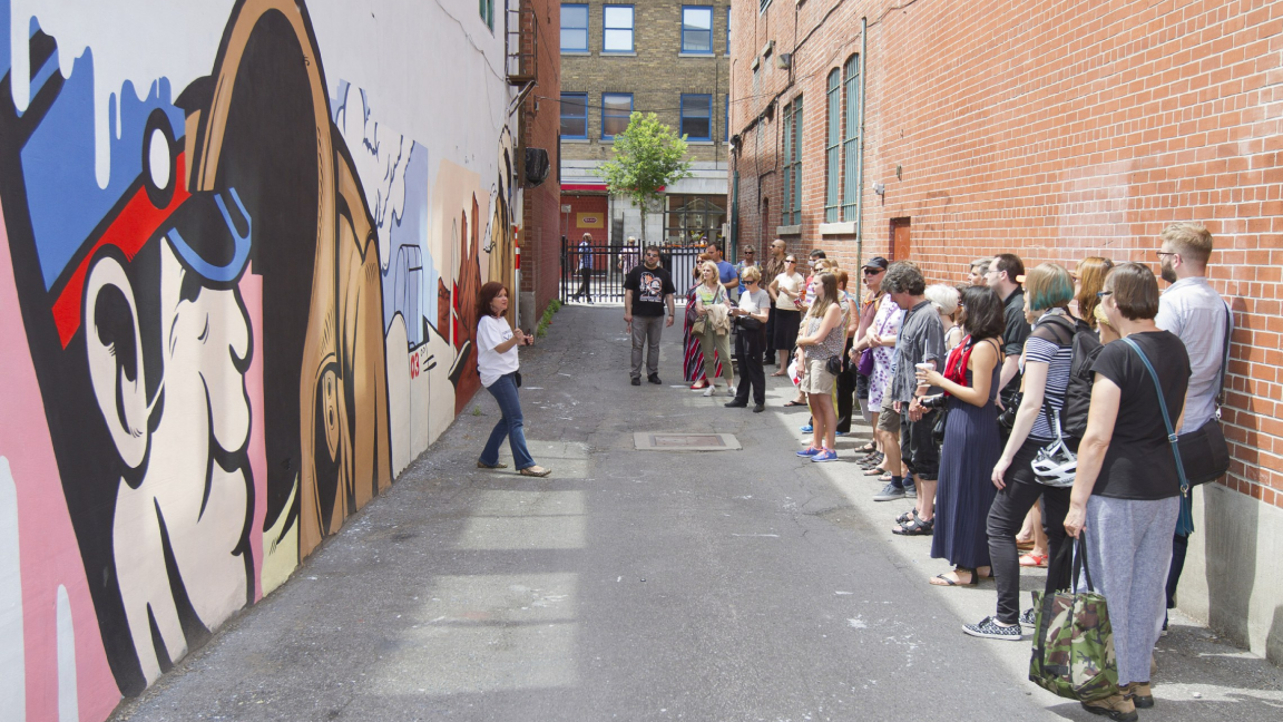 Visites Guidées des parcours de murales