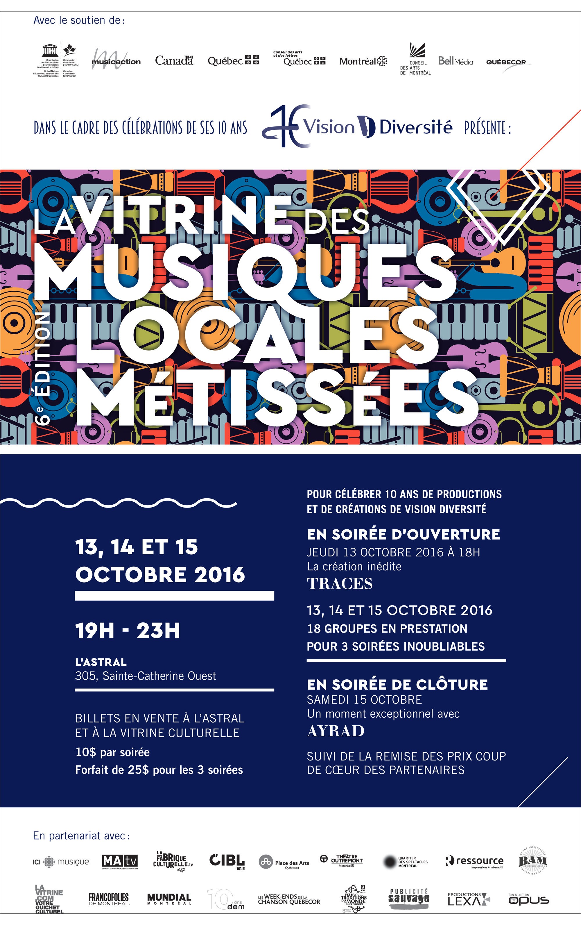 Vitrine des musiques locales métissées