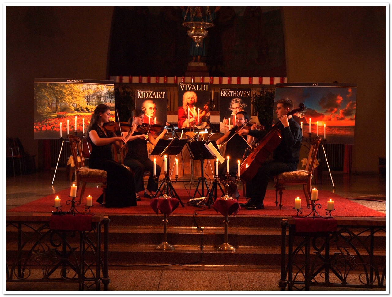 Vivaldi et musiques de films sous les chandelles