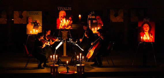 Vivaldi les Quatre Saisons... sous les chandelles !