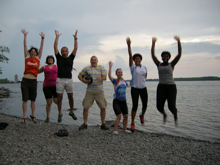Vélo/bike au parc Bellerive!